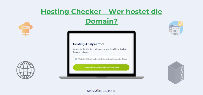 Hosting Checker – Wer hostet die Domain?