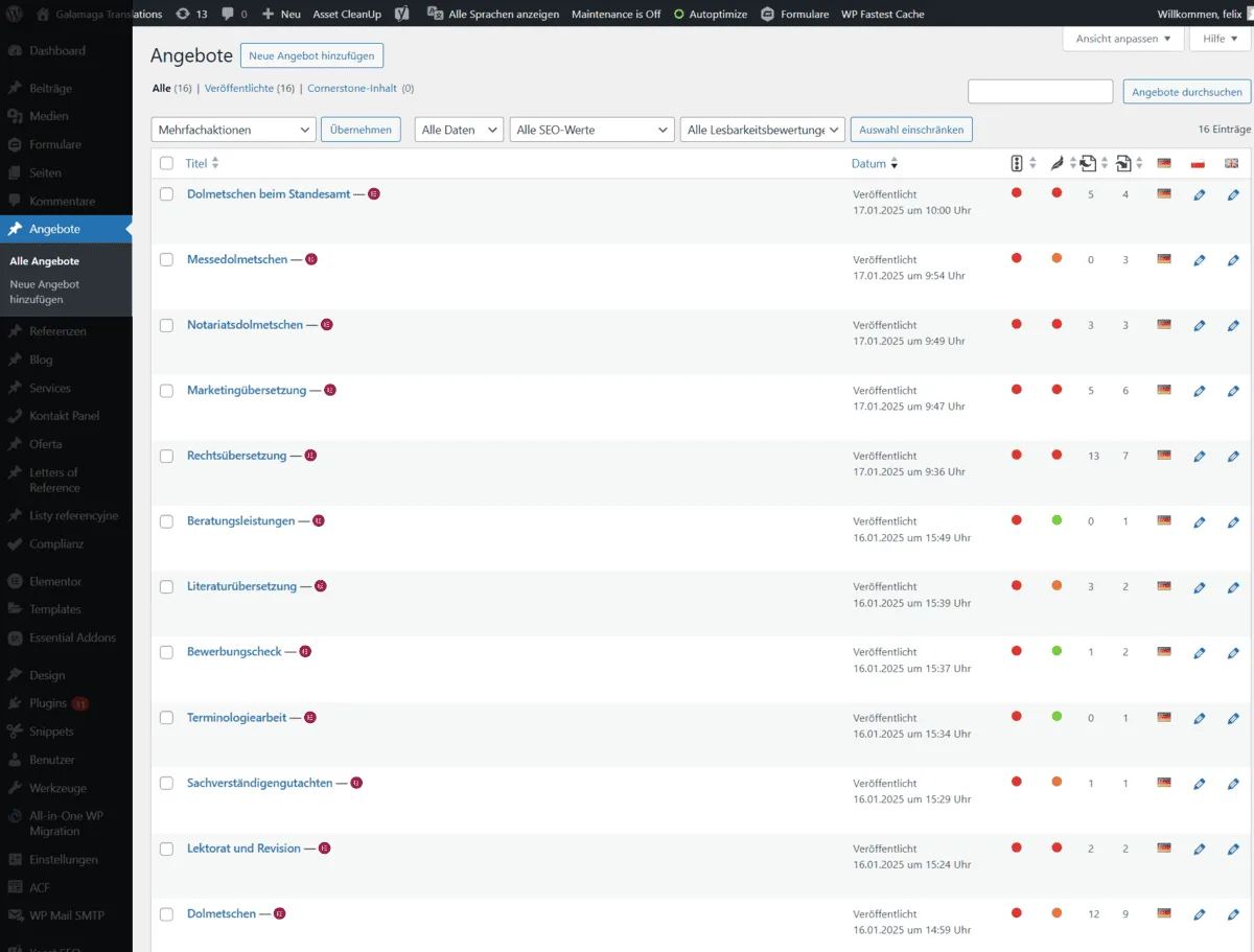 Strukturierte Inhaltsverwaltung mit Custom Post Types