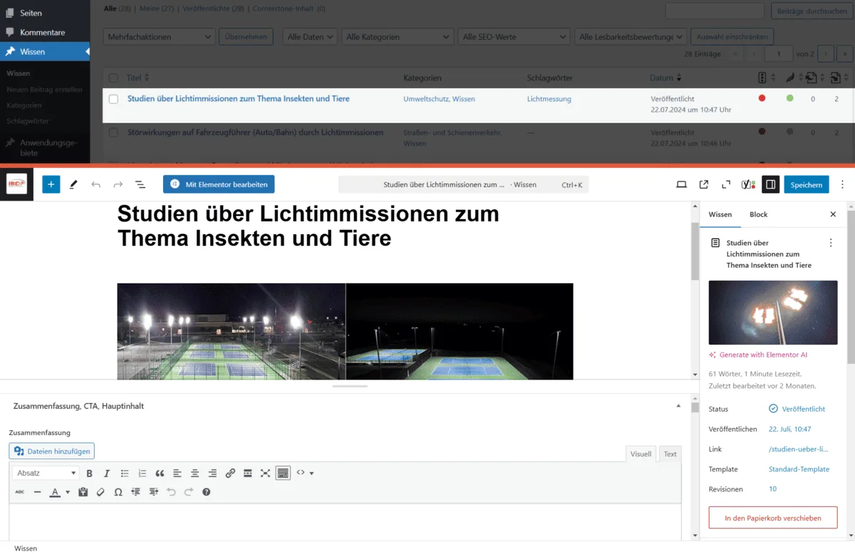 Wissensmanagement im Backend: Inhalte einfach selbst verwalten