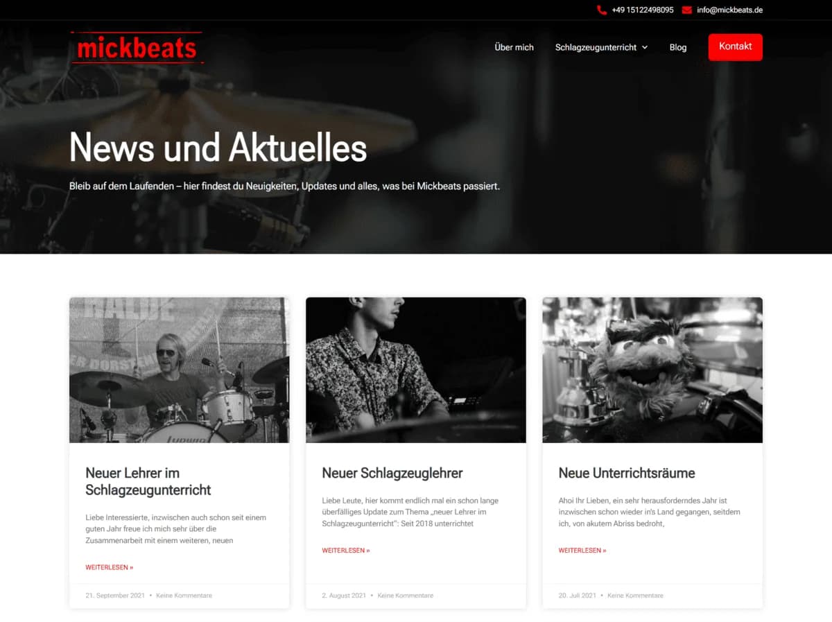 mickbeats Blog