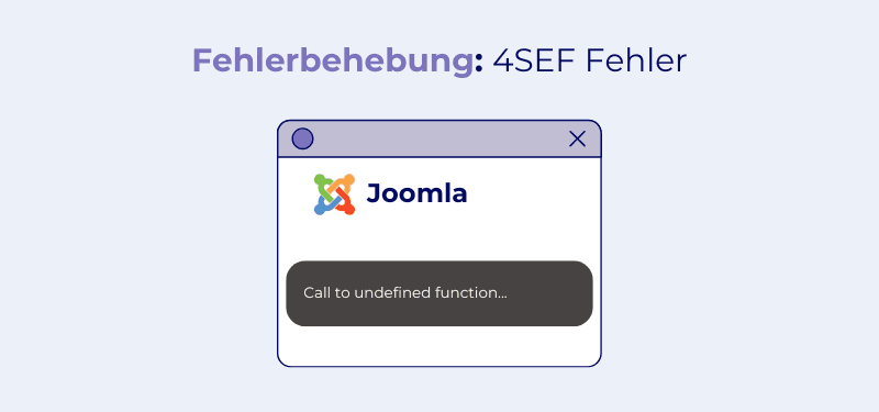 sh404SEF und 4SEF-Fehler in Joomla: Was Sie tun können, wenn nichts mehr geht